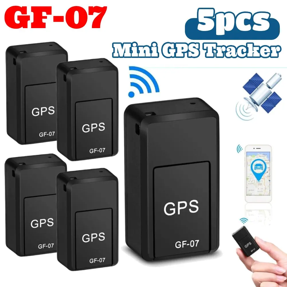 1-5pcs GPS Portable Tracker Magnetic Car Tracking Anti-Lost Airtag Anti-Theft Equipment Mini Precise Positioning GPS Locator
