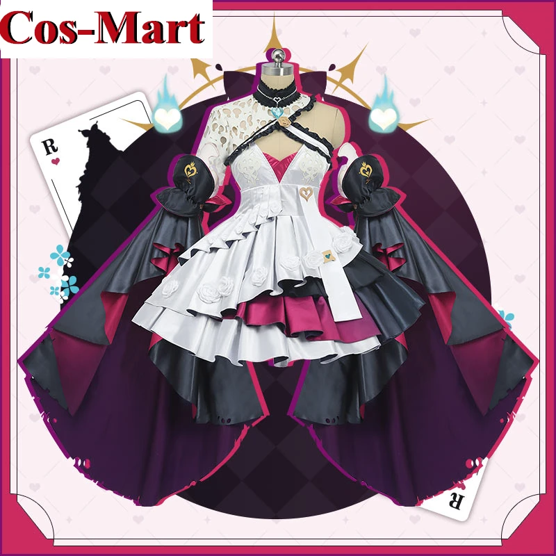 

Cos-Mart Anime Vtuber Nijisanji Ethyria Reimu Cosplay Costume Gorgeous Sweet Uniform Dress Activity Party Role Play Clothing