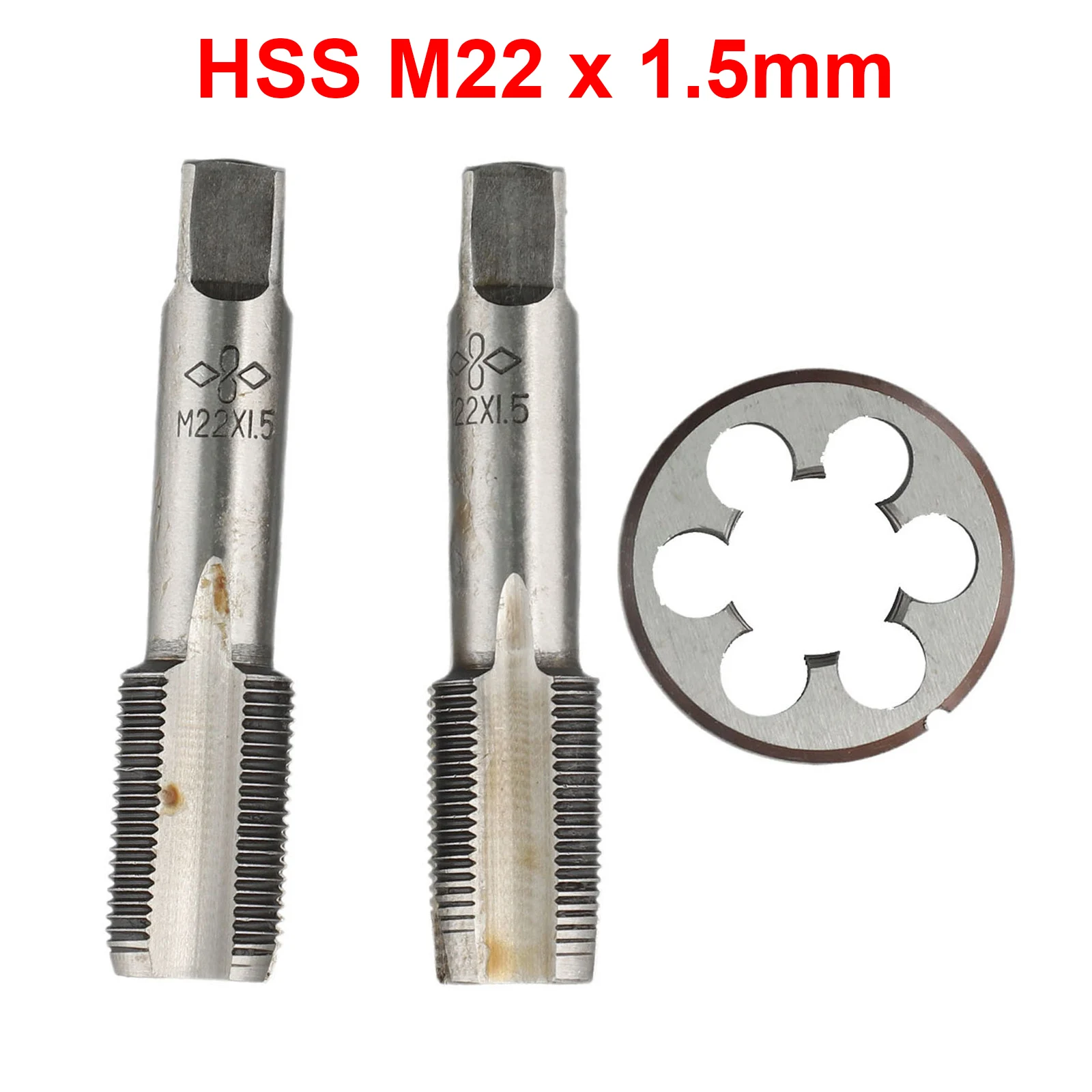 

Набор сменных сверл HSS M22 X 1,5 мм для метрической резьбы