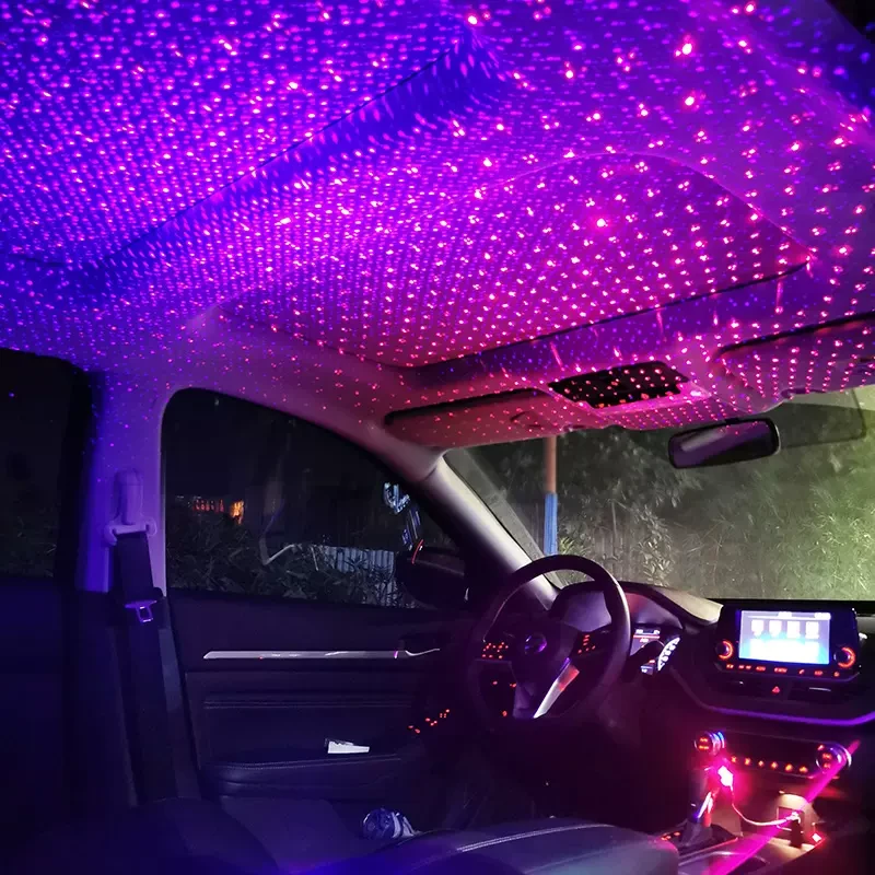 Car Roof Star Light Interior Led Starry Laser Car Interior Lighting