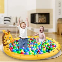 Polymères coordonnants pour enfants, jouets d'été, plage gonflable, coussin de pulvérisation d'eau, jeu de plein air, animaux de compagnie, piscine, enfants 6