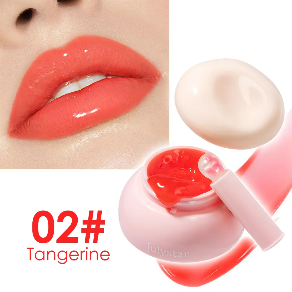 Hydraterende spiegelglans lipgloss en blush voor wangen set_voghion.com