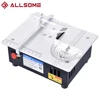 ALLSOME 96W Mini Bench Saw Small Household DIY Cutting Machine for Woodworking Table Saws 63mm Blade 1