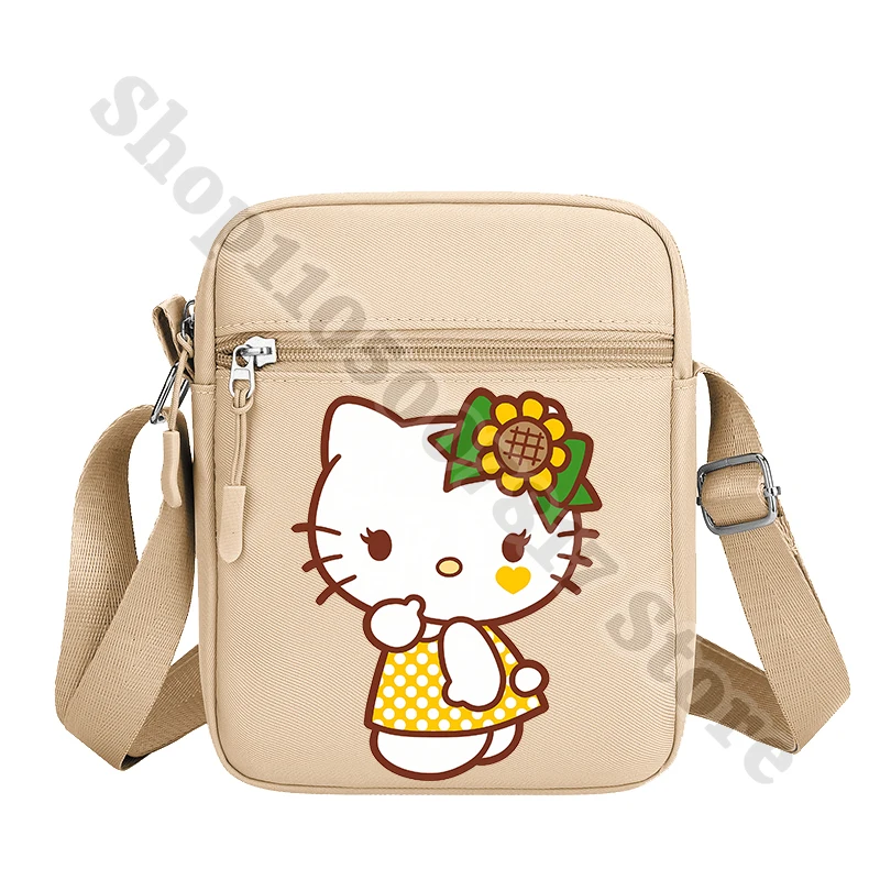 Children Anime Shoulder Sling Bags Hello Kitty Girl Cartoon Cute Crossbody Bag Fashion Casual Storage Pouch Kids Birthday Gifts - 6