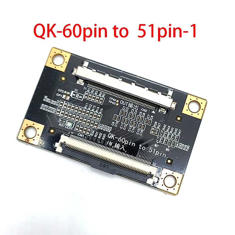 12PCS For LG 2 X 60pin UHD 51pin 2 X 68pin VB1 LCD screen adapter board 4K Adapter Samsung TV QK96P TO 51P QK-68P 60PIN TO 51pin