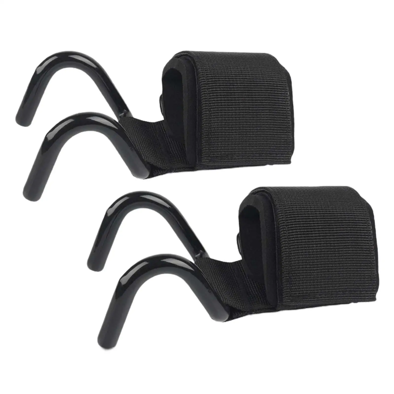 Weight Lifting Hooks Hook Grips Straps Power Lifting Support Hand Grips for Weightlifting Exercise Sports Workout Training