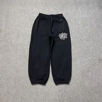 American High Street Black Sweatpants ADWYSD Pants Sunroll Fleece Zipper Pocket Men Women Cleanfit Trousers 1