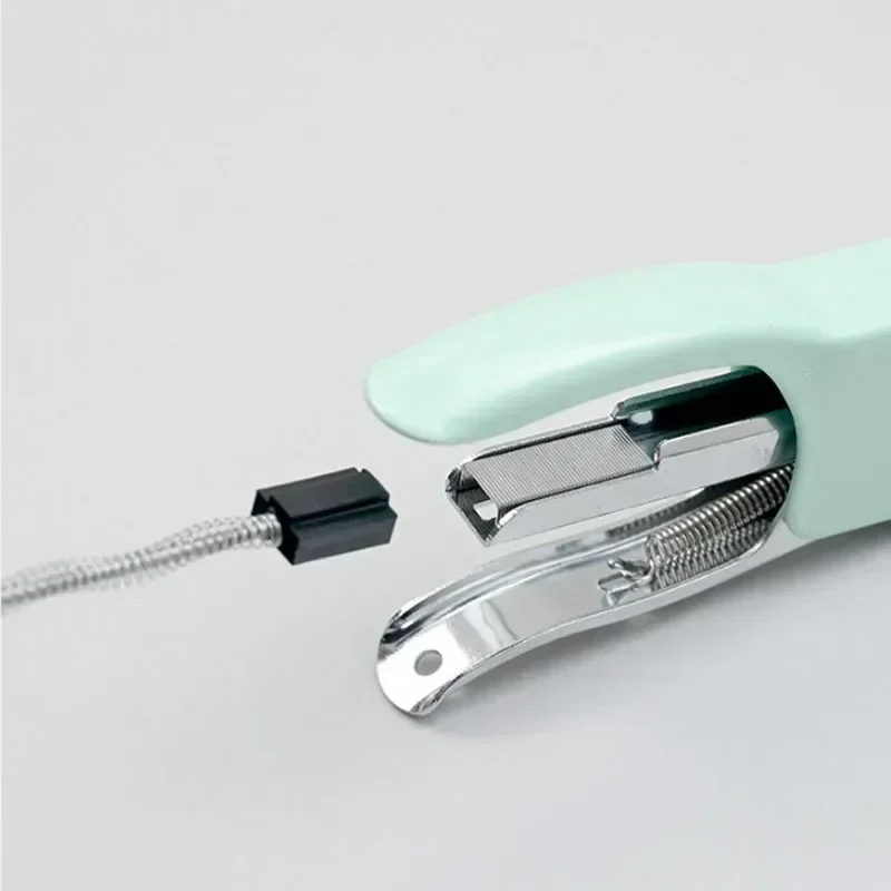 No Nails No Staples Stapling Machine Metal Stapler Plier Packaging Plier Stapler 10-16 Sheets Capacity Staples clip 1pc push stapler mini stapler set hand stapler metal stapler stapleless stapler