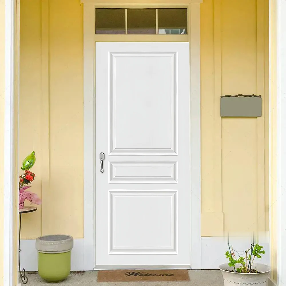 Door Wallpaper Stickers 3D Retro Door Stickers PVC Poster Art Wallpaper Home Decoration Apartment Elevator Refrigerator Door Stickers