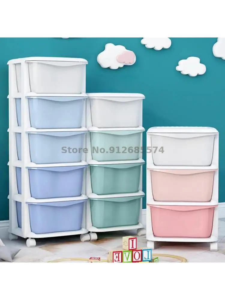 Extra Large Thick Storage Box Box Household Storage Toy Snack Drawer Cabinet