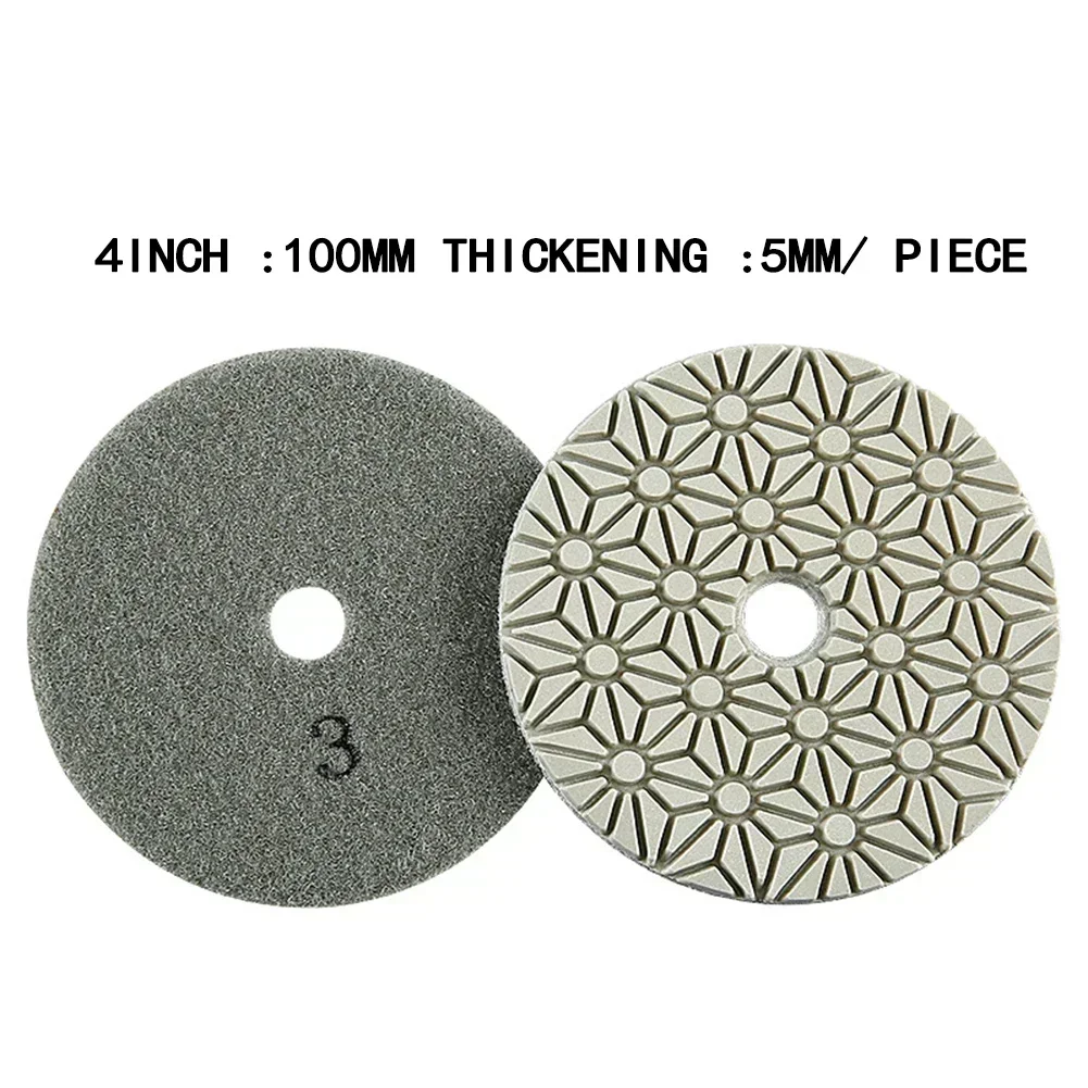Premium 4-Inch Diamond Polishing Pad
