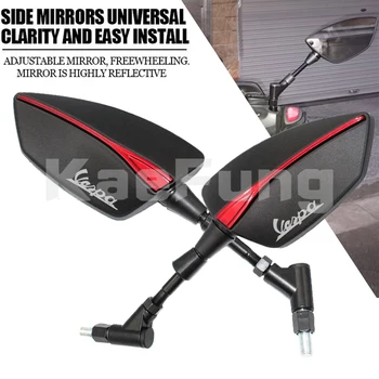 Specchi retrovisori moto per Vespa Piaggio M8/10 Accessori scooter Sprint Primavera GTV GTS LT S LX LXV 50 125 250 300 GTS