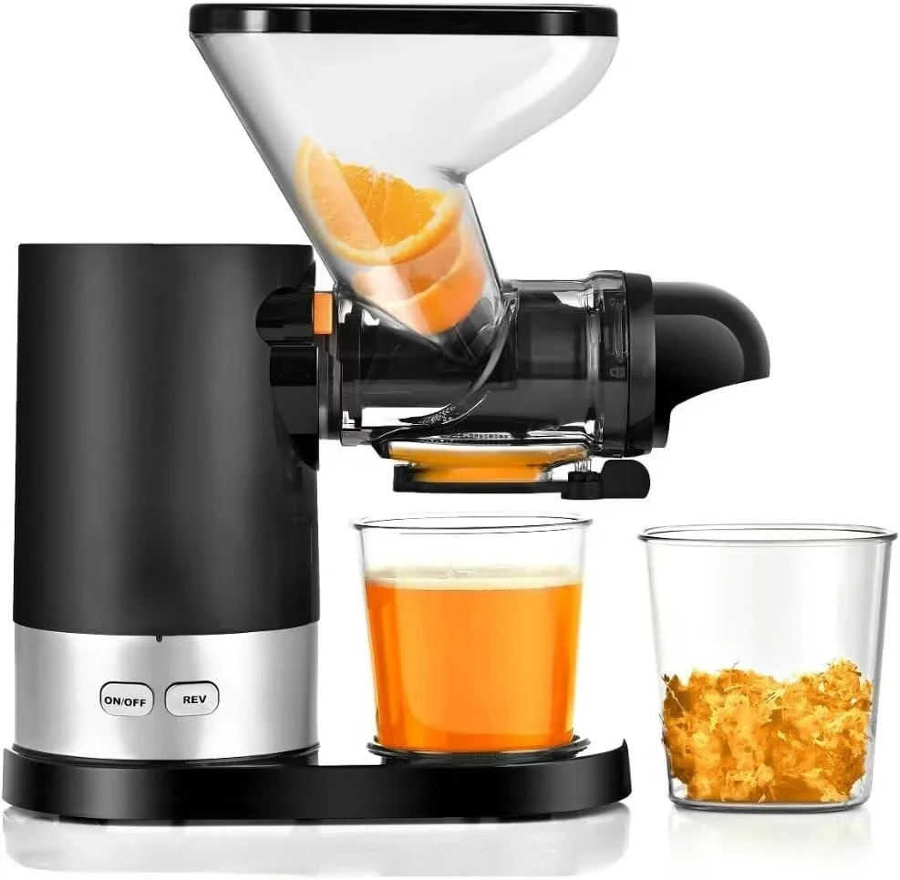 

Compact, Efficient Cold Press Juicer for Single Serve - Slow Masticating Juicer Machine for Everyday Use - Fruit and Vegetable J