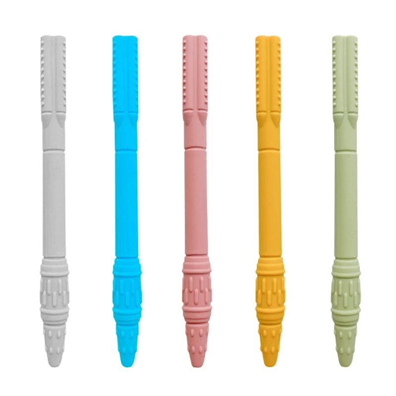 Kind Kauen Rohr Sprach Therapie Zähne Massager Kinder Sprechen Werkzeuge Für Autismus Sensorischen Sprechen Oral Muskel Rehabilitation Training – Detail 9
