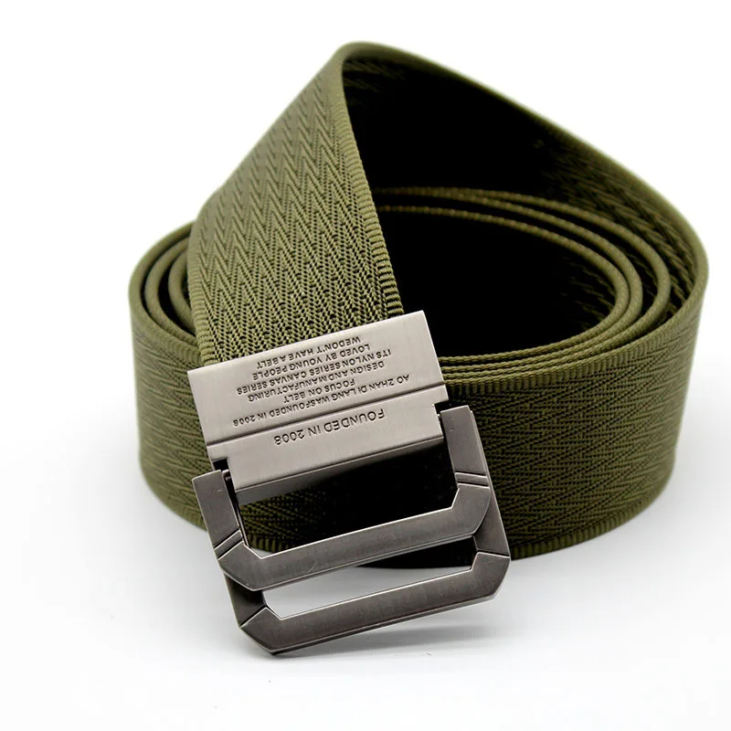   Männer Gürtel Nylon Gurtband Stoff Taktische Armee Leinwand Casual Mode Luxus Designer Jeans Gürtel für Männer Militär Sport Strap – Detail 8
