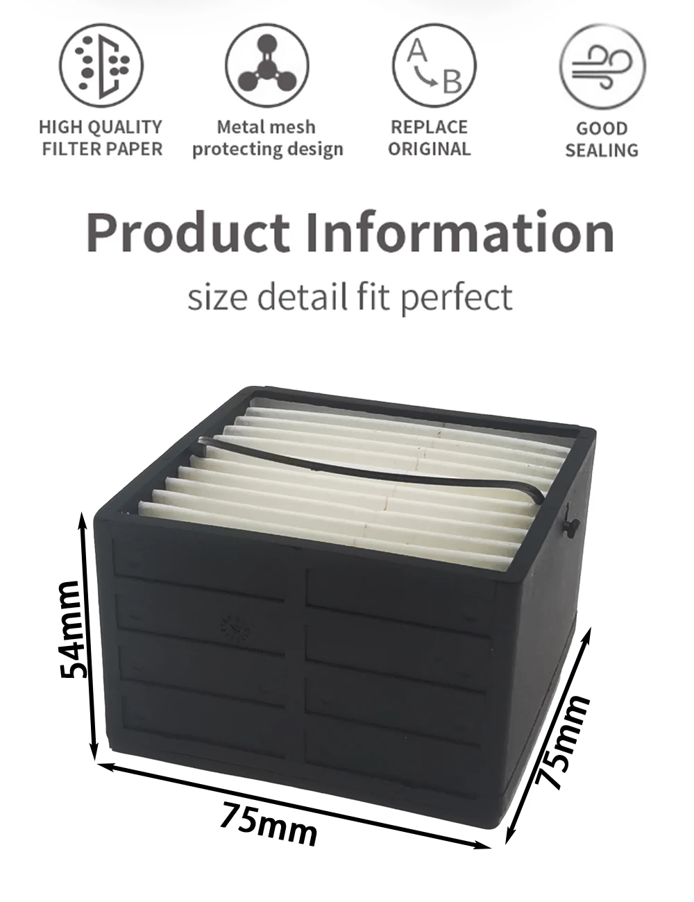 combustível filtro fs1081 p954554 para SWK-2000-5-50
