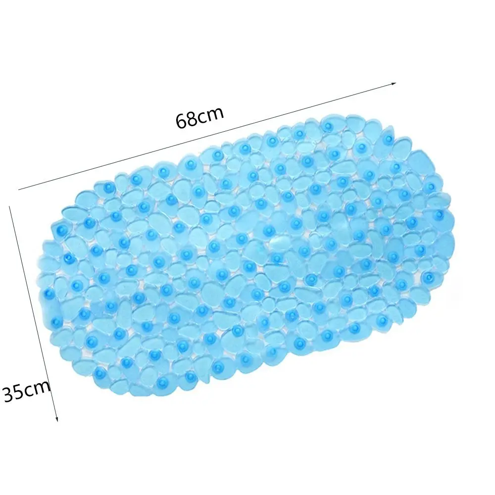 Anti Non Slip Bath Shower Mat Large Strong Suction Slip Resistant