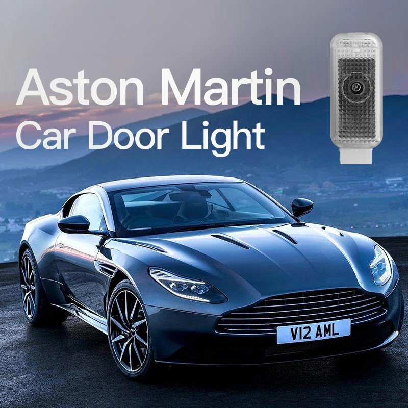 

For Aston Martin Car Door Welcome Light Courtesy LED Icon For DB9 DB11 DBX DB10 DBS V8 Vantage Rapide Vanquish Projector HD lamp