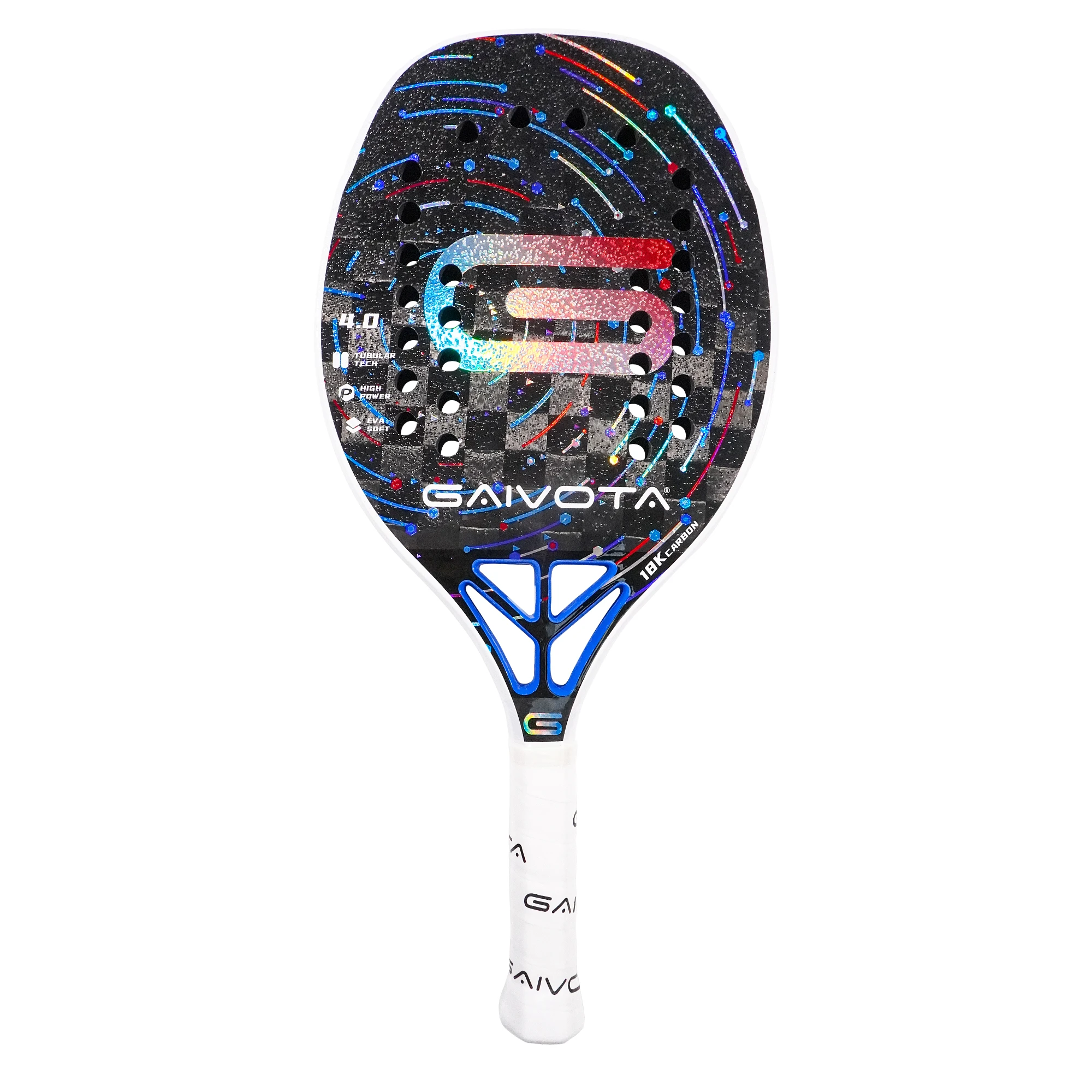 Carbon Fiber Beach Tennis Racket 18K Outdoor Sports GAIVOTA4.0 + Bag