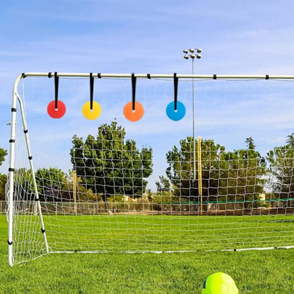 Soccer Goal Target Flat Cones Baseball Football Soccer Hockey Shoot Target with Tapes Sports Goal Reactive Agility Training Aid