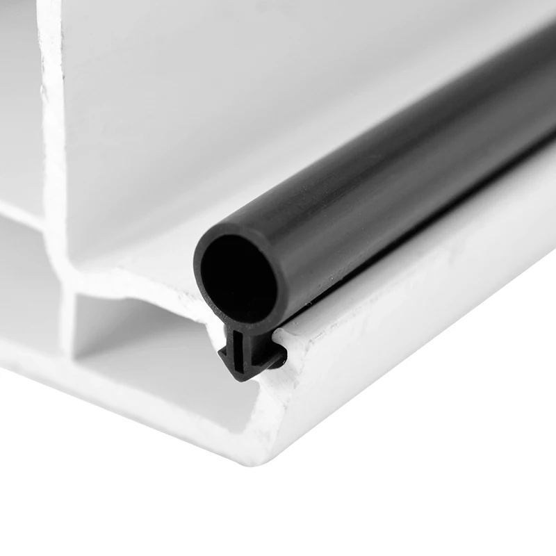 Bridge Aluminum Alloy Doors Windows Sealing Strip Card Slot Type Plastic Silicone Strip Soundproof Windproof Waterproof 1/2/5M door seal strip,window seal strip,silicone seal strip,sealing strip