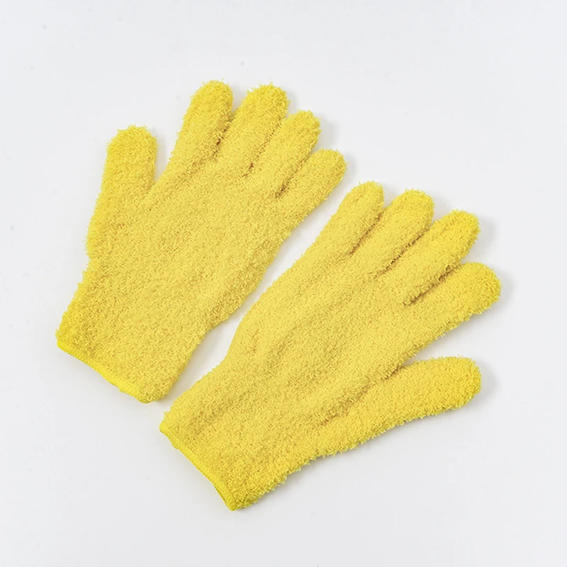Microfibre Glove Touch To Clean Super Soft Dust Eating Washing Glove Mitt
