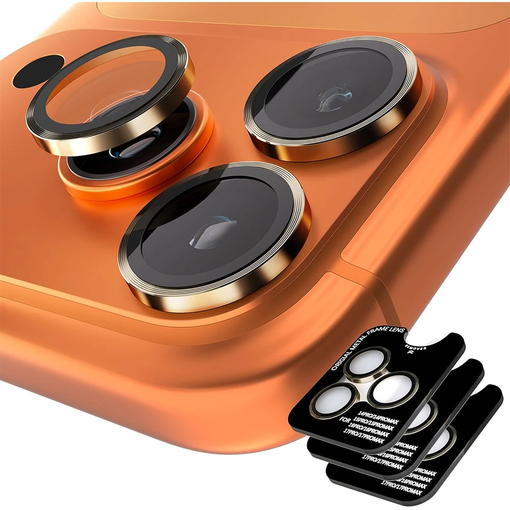 Premium 3-Pack Camera Lens Protector Covers - Ultimate Phone Protection Accessories