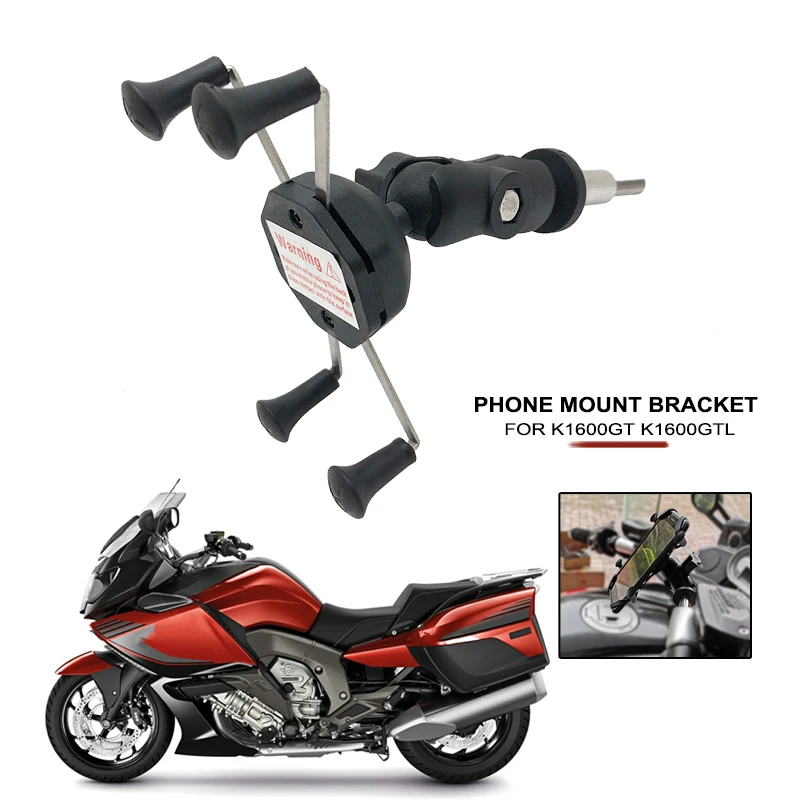 Compact Bike Headstock Stem Phone Mount for BMW K1600 GT GTL fits Apple iPhone 6S (sku 43231) main image 0