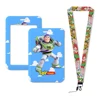 Disney Toy Story Woody Buzz Lightyear Neck Strap Lanyards Keychain Badge Holder ID Card Pass Hang Rope Lariat Accessories Gift 5