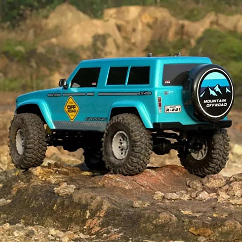 CROSS 1/10 RC 4*4 DEMON FR4RCrawler Car Shoft Shell Painted ESC Motor Radio System DIY Toy Gift for Boy Model TH14131 2