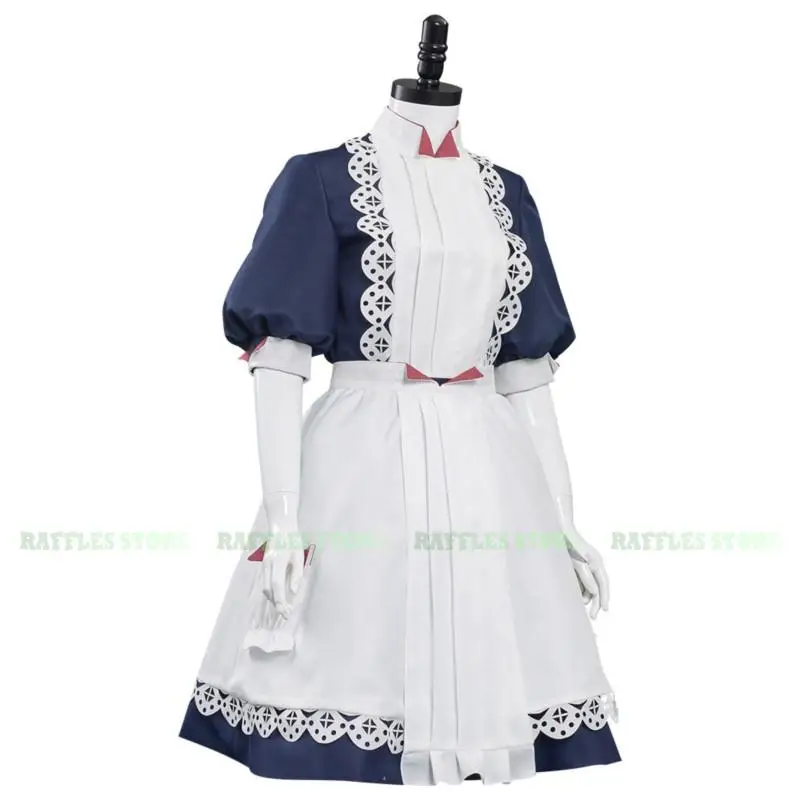 

SHADOWS HOUSE Anime Emilico Cosplay Costume Maid Dress Suit Wig Halloween Comic Event Uniform Women Party Girl Fancy Cute Suit