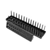 3 Pcs/1/4'' 3/8'' 1/2'' Socket Organizer Sleeve Holder Garage Storage Tool Metric SAE Plastic Home Tool Rack Tray Organizer 5