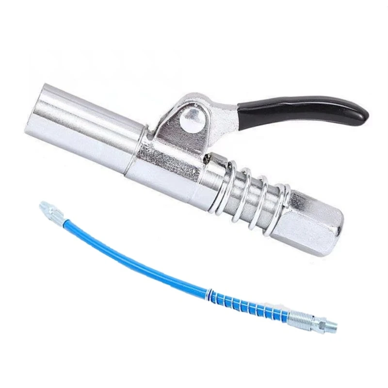Grease GunsCoupler Lock Nozzle NPT I/8 10000PSI Grease Coupler For Easy Locks on Manual Air Electric Guns Adapter