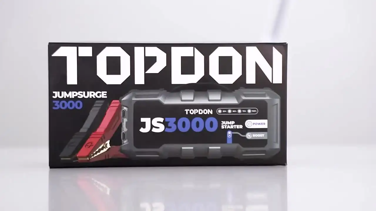 TOPDON JS3000 3000A 24000mAh 12V Multi-function Portable Car