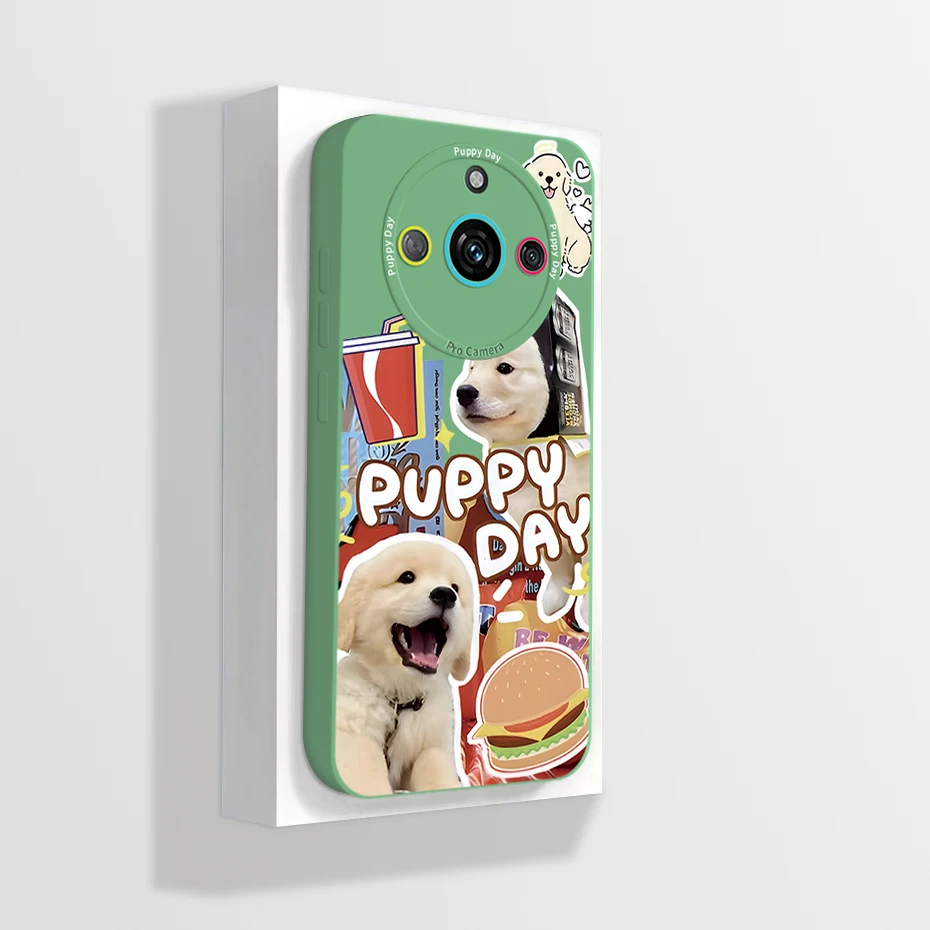 Stylish Shockproof Phone Case - Painted Design