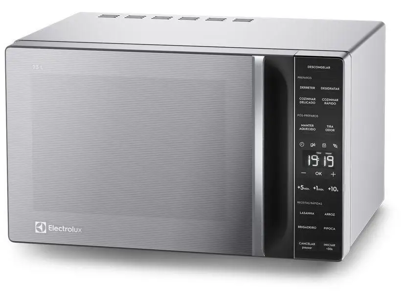 Micro-ondas Electrolux 23L Prata Efficient - 220V 4
