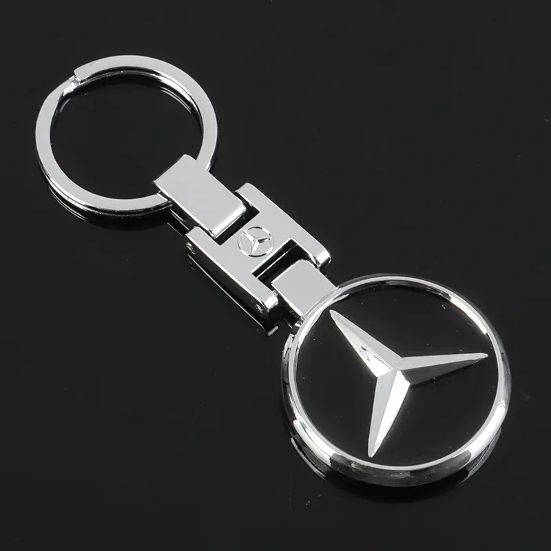 Car Keychain Creative Metal Pendant Key Ring Accessories For Mercedes Benz AMG W203 W206 W220 W205 W211 W212 W201 W210 W108
