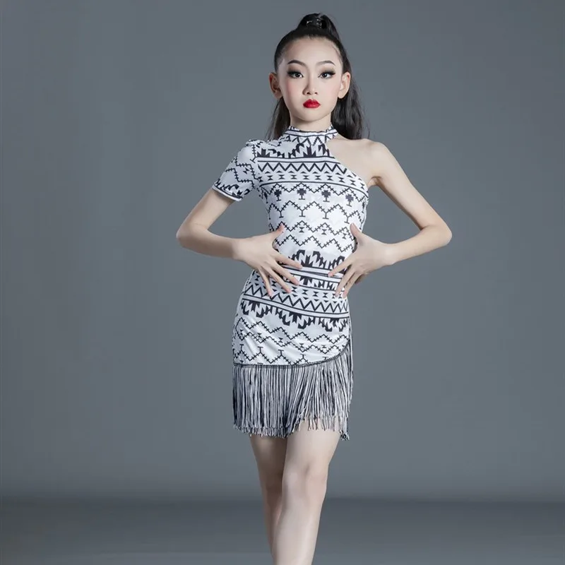 

Girls bullfight Latin dance dress new performance competition professional dress cha-cha-rumba ballroom dance training costumes