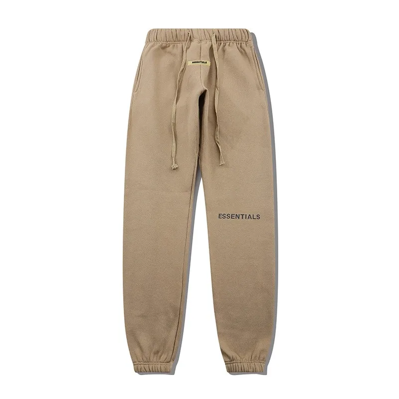 Autumn Winter Unisex Pant Fashion Hipster High Street Baggy Trousers Letter Printing Casual Keep Warm Cotton Jogging Trousers