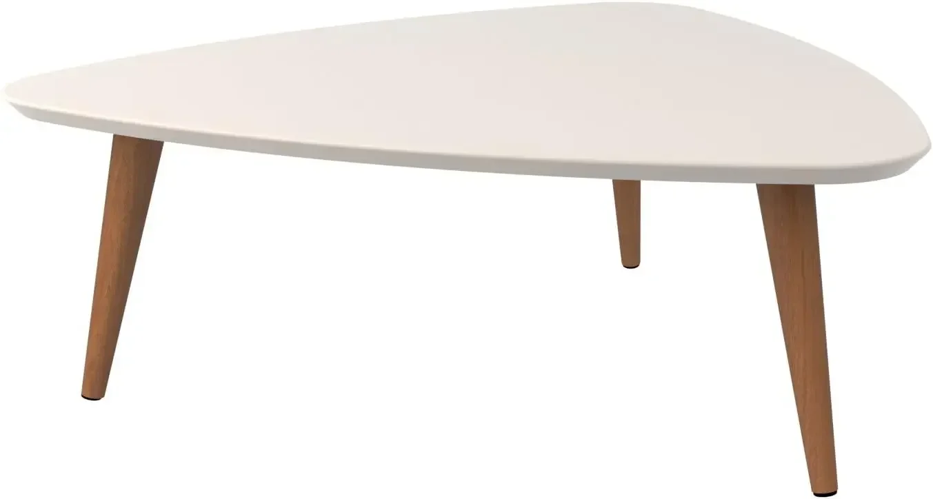 Utopia Low Triangle Coffee Table, Off Off White 4