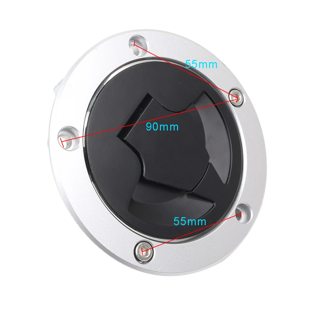 Fuel Gas Tank Cap Cover Key Lock For Kawasaki Z800 Z1000 ZX6R