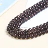 Genuine Natural Smoky Quartz Round Smooth Clear Crystal Beads Loose Spacer Bead For Jewelry Making Bracelet Necklace Accessory 3