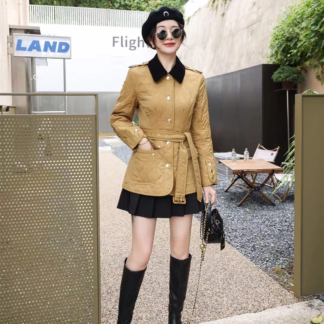 

Женская зимняя куртка 2022, модная теплая плотная однотонная Короткая Стильная парка с хлопковой подкладкой, пальто с отложным воротником, зимняя одежда для женщин