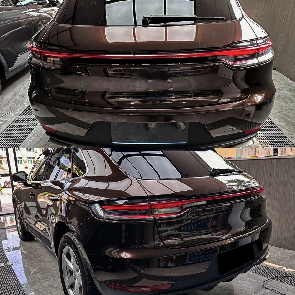 PET Mahagoni Metallice Auto Aufkleber Auto Vinyl Wrap Film Air Free Selbstklebende Wasserdichte Motorrad Auto Körper Dekor Zubehör – Detail 4