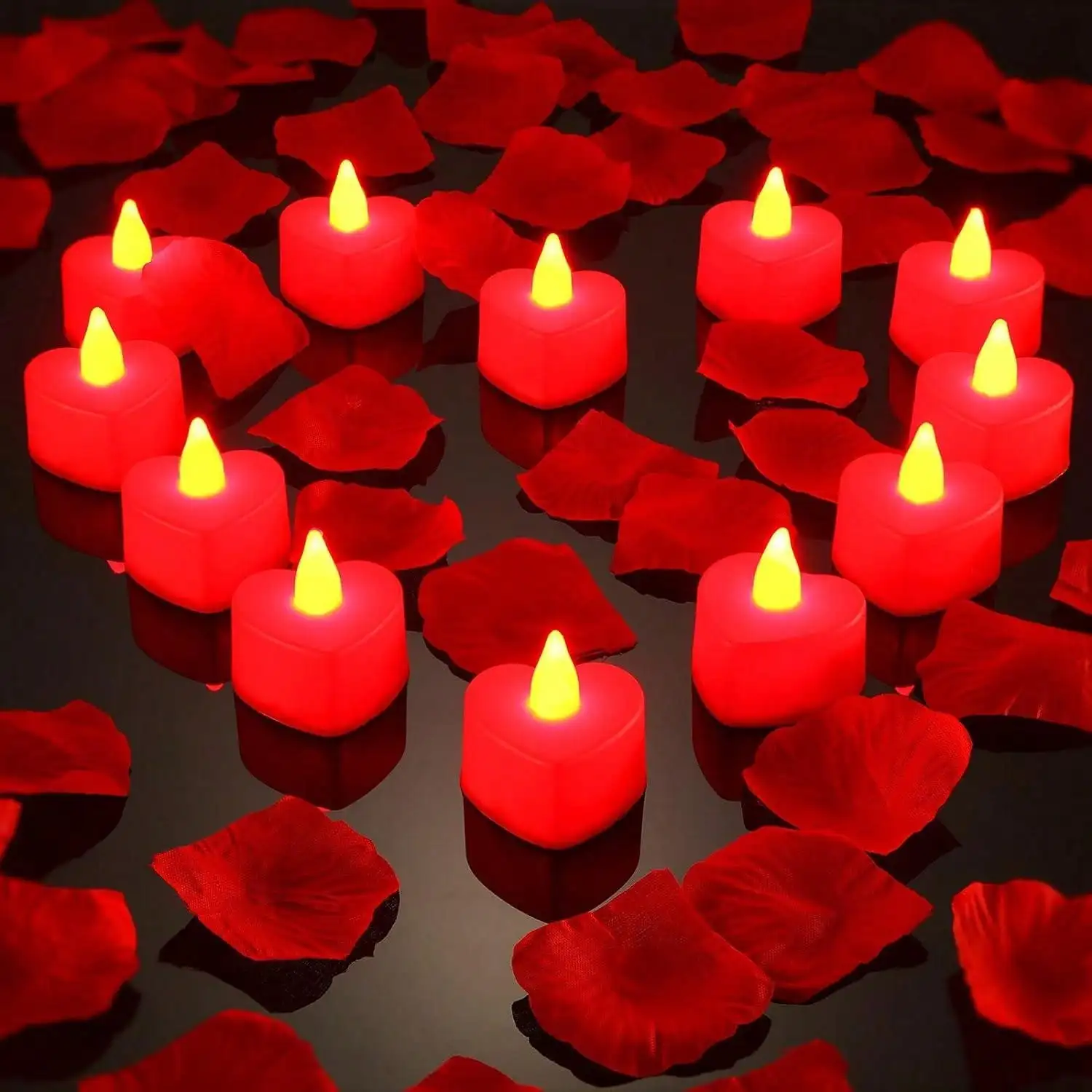 FPOO 20 Velas De árbol De Navidad, Luces Parpadeantes, Con Clip, Funciona Con Pilas, Velas Cónicas Con Temporizador, Mini Velas Sin Llama Para Corona, Candelabros, Impermeables, Para Exteriores