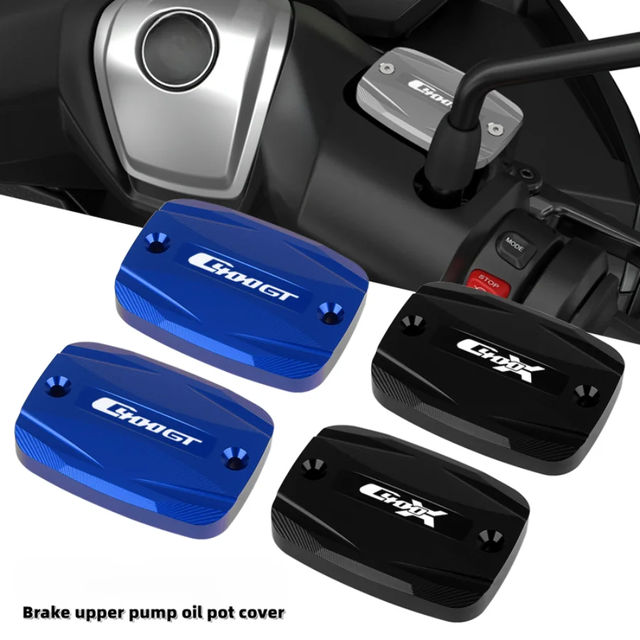 

Motorcycle Brake Fluid Cap for BMW C400X C400GT CNC Aluminum Alloy Anodic Oxidation Coloring Process Retrofit Upper Pump Cover