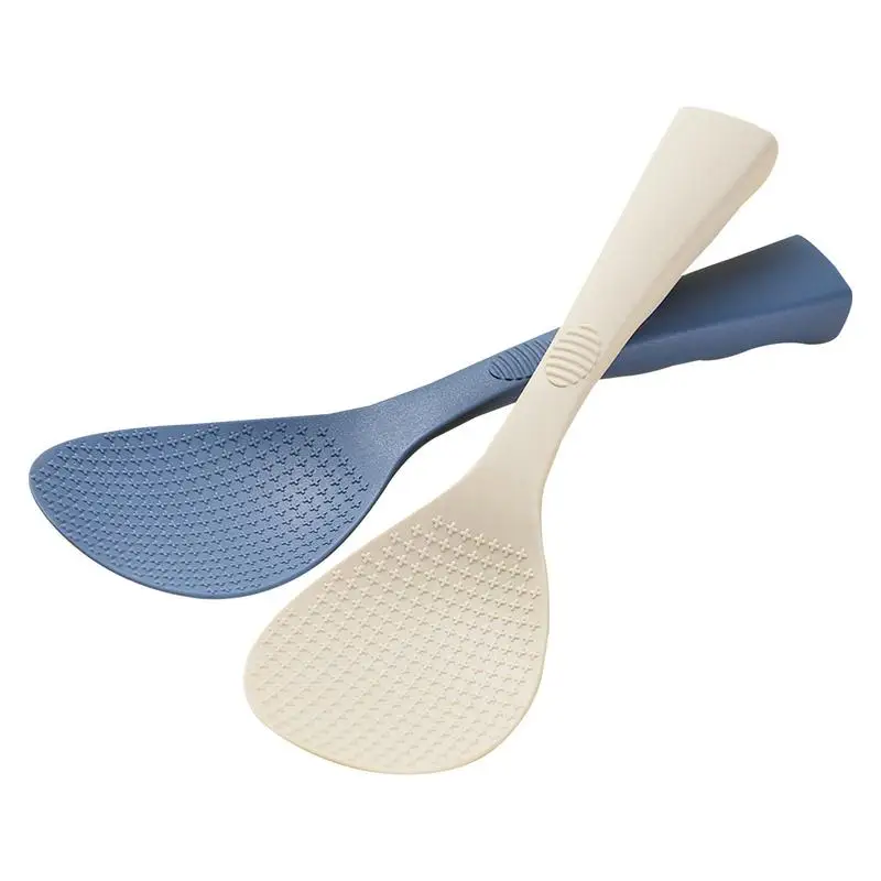Rice Spoon Food Grade Heat-resistant Paddle Silicone Standing Type Rice Spatula Food Serving Shovel Kitchen Gadget