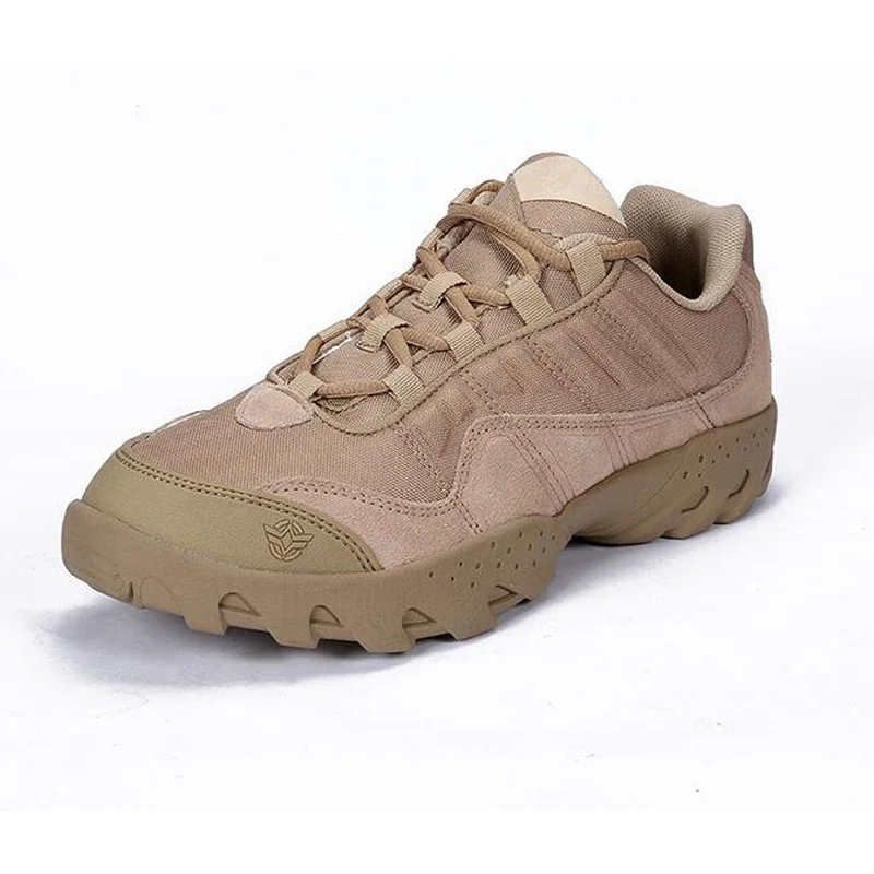 Summer Tactical Boots Men Casual Breathable Desert Safety Shoes Travel Footwear
