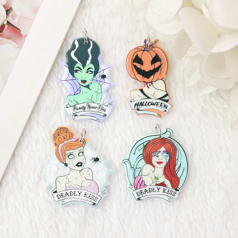 30 Dijes De Calabaza Para Joyería DIY - Aleación, 2.4x2 Cm - Para Collares, Pendientes, Pulseras De Halloween