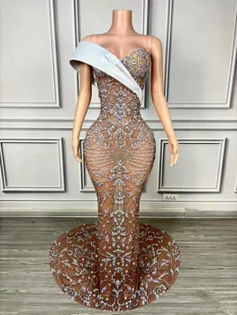 European and American Sexy Tube Top Shawl Global Lady Beauty Selection Clothing Engagement Party Bride Dress Cocktail Party Even